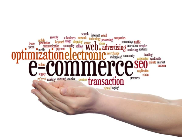 E-handel elektroniska försäljning koncept — Stockfoto