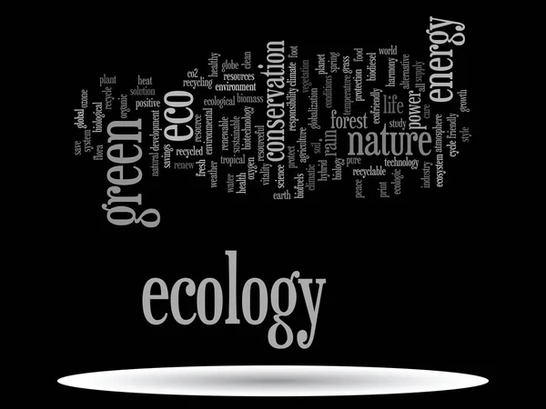 Ecologia verde astratta concettuale — Foto Stock