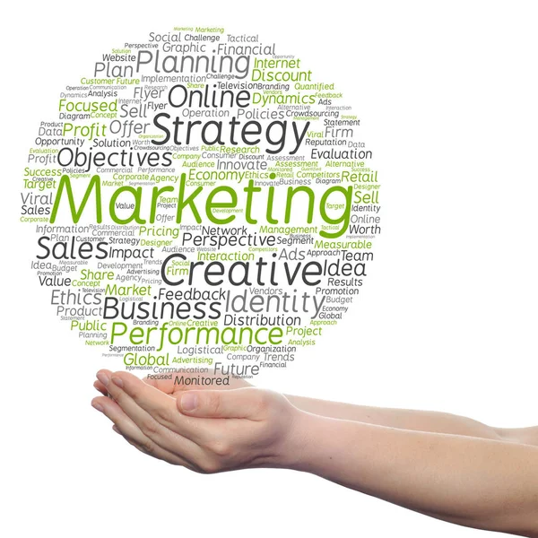 Obiettivo di marketing aziendale concettuale — Foto Stock