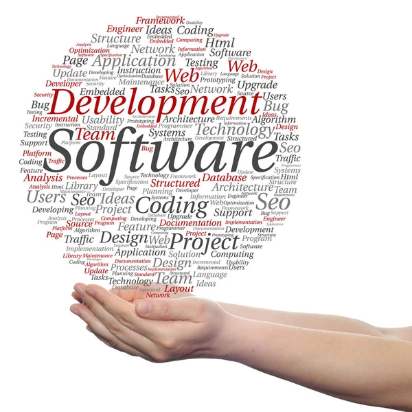 Software development project — Stock Photo, Image