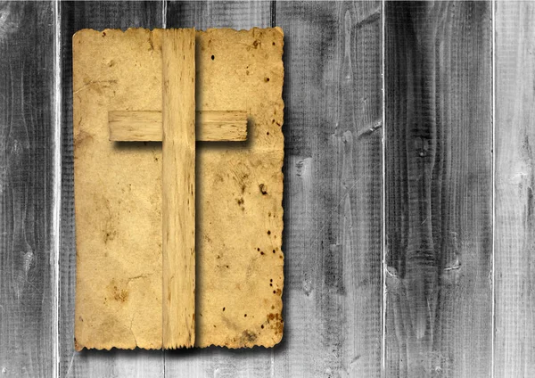 Cruz cristiana conceptual —  Fotos de Stock