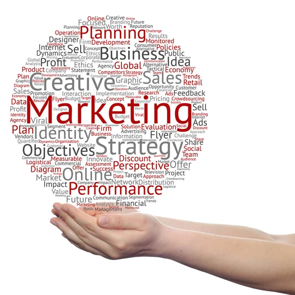 Obiettivo di marketing aziendale concettuale — Foto Stock