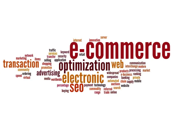 Comércio electrónico - vendas electrónicas — Fotografia de Stock