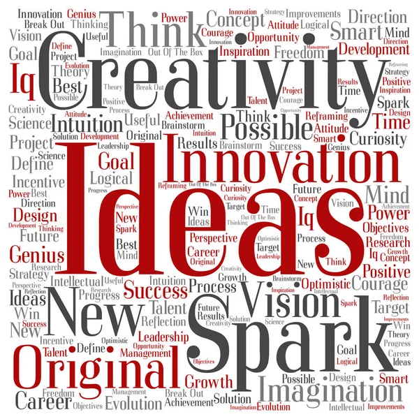 Nya kreativa idéer eller brainstorming — Stockfoto