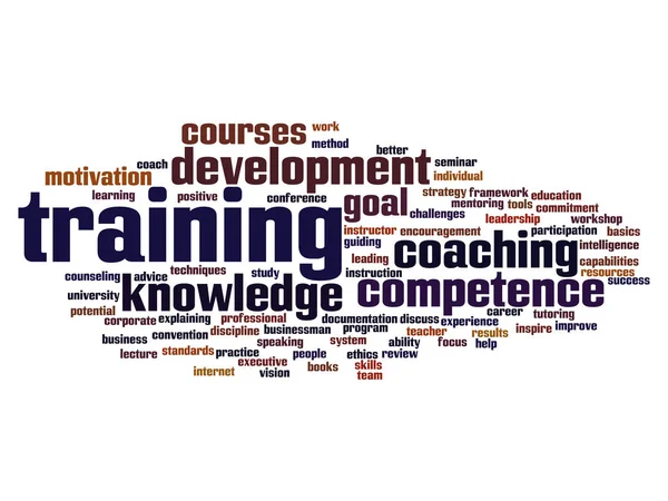 Concept de formation, de coaching ou d'apprentissage — Photo