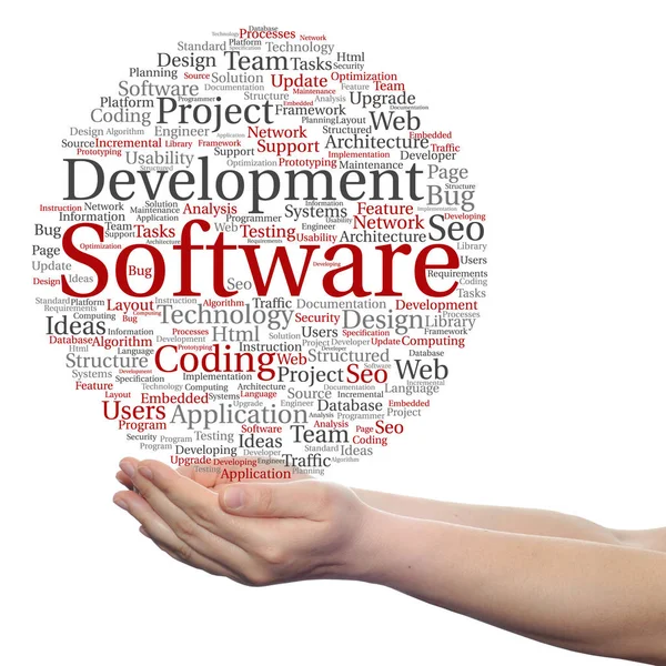 Projeto de desenvolvimento de software — Fotografia de Stock