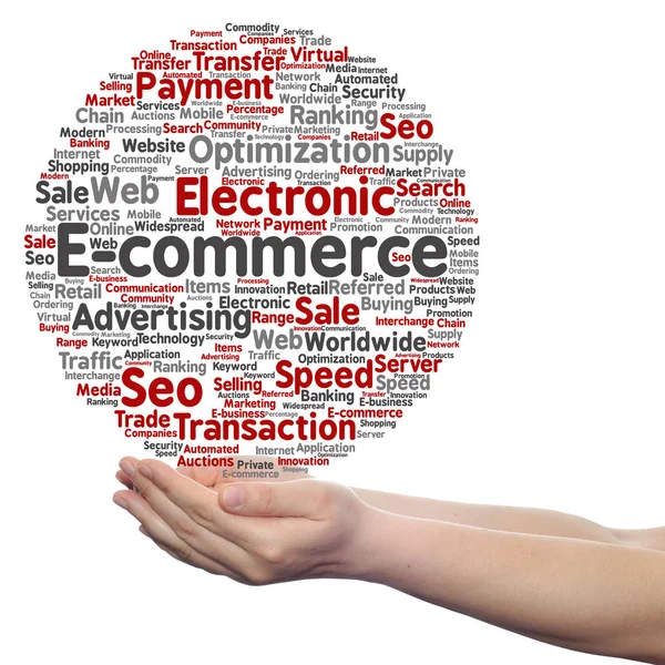 Concepto de ventas electrónicas de comercio electrónico — Foto de Stock