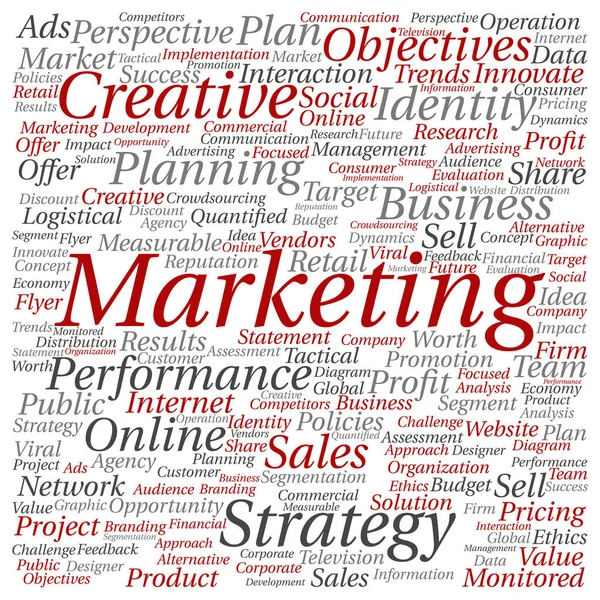 Sviluppo attività di marketing — Foto Stock
