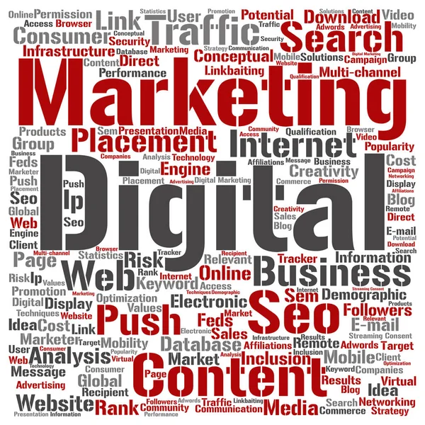 Marketing digitale seo — Foto Stock