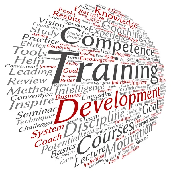 Conceito de formação, coaching ou aprendizagem — Fotografia de Stock
