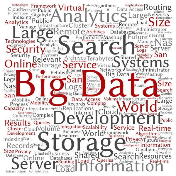 big data large size storage systems