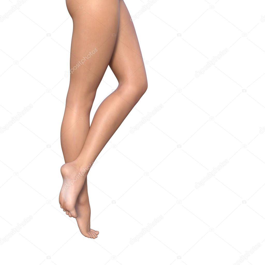 beautiful female legs