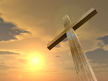 kavramsal ahşap çapraz