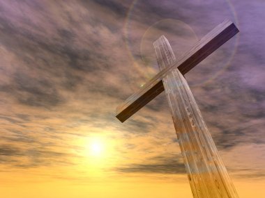 kavramsal ahşap çapraz