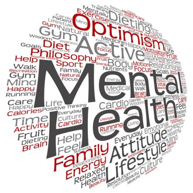 Ruh sağlığı konsepti 