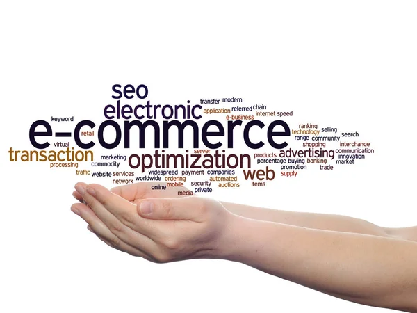 E-commerce electronic sales concept