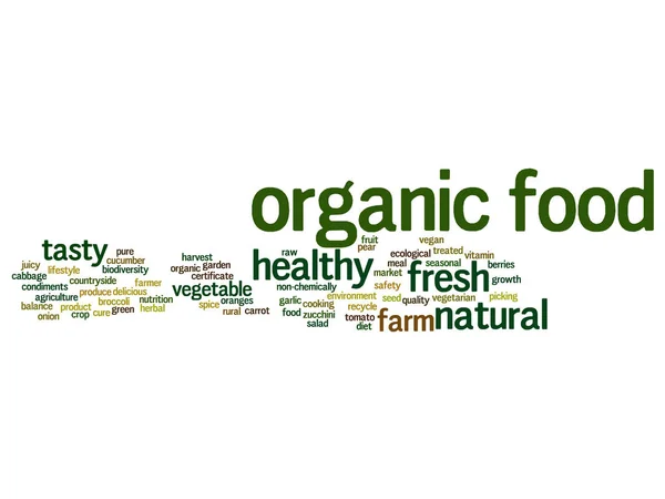 Concepto ecológico de alimentos saludables — Foto de Stock