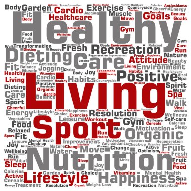 kavramsal soyut kelime bulutu