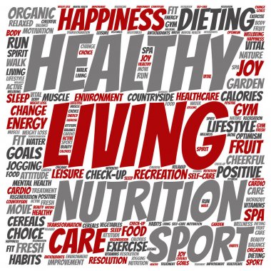 kavramsal soyut kelime bulutu