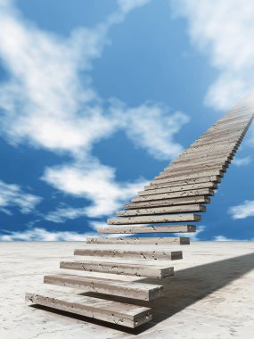 Çölde cennete merdiven