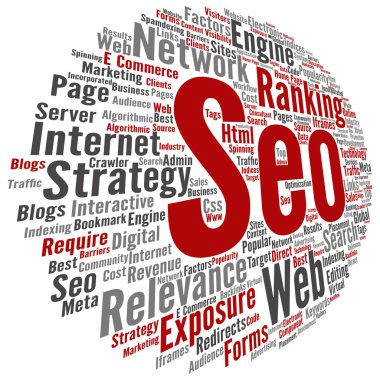 SEO kelime bulutu