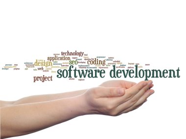 yazılım geliştirme kelime bulutu