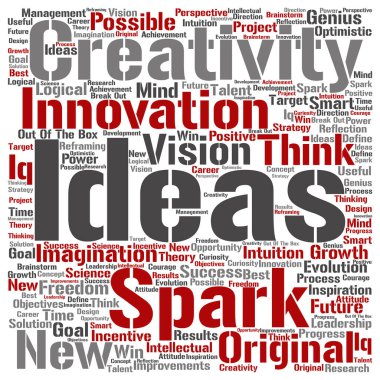 kelime bulutu elinde