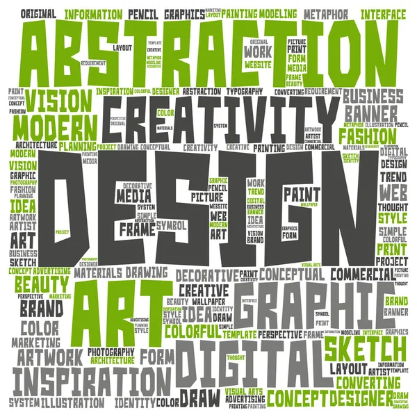 design word cloud