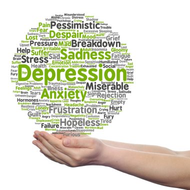 akıl hastalığı kelime bulutu 