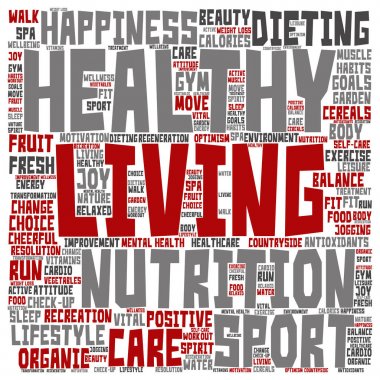 Beslenme kelime bulutu