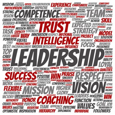 liderlik kelime bulutu