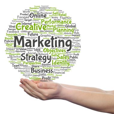 iş pazarlama hedef kelime bulutu