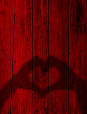 Adam kalp şeklinde eller