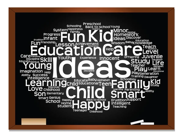 Educación Word Cloud —  Fotos de Stock