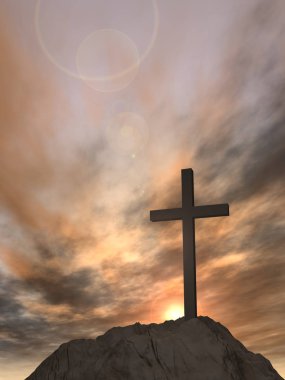 din sembolü şekil cross