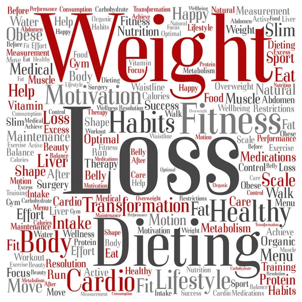 重量損失健康ダイエット変換 — ストック写真
