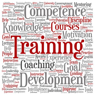 soyut kelime bulutu kompozisyon