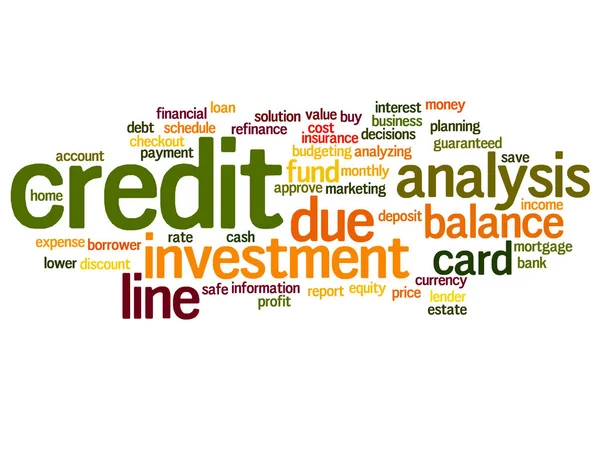 Card line investment balance — Stock Photo, Image