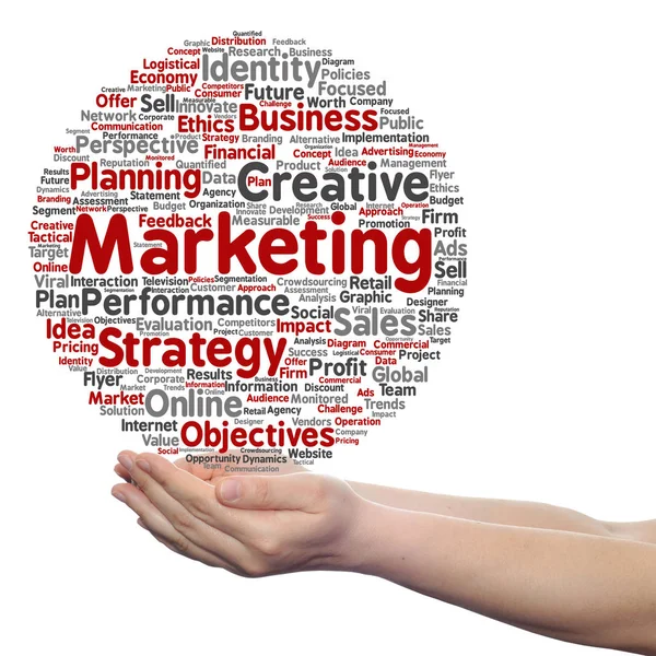 Obiettivo di marketing aziendale oncettuale — Foto Stock