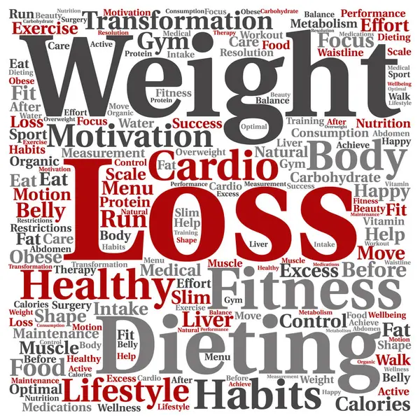 Perdita di peso dieta sana trasformazione — Foto Stock