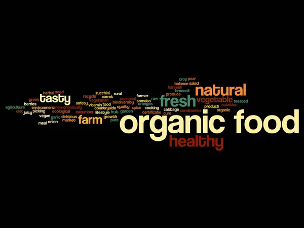 Alimentos ecológicos verduras biológicas saludables — Foto de Stock