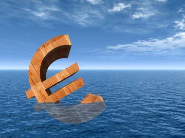 suda batan para birimi euro simgesi