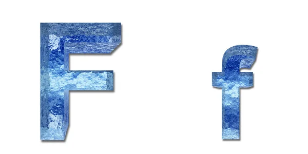 Hochauflösende konzeptionelle Kollektion aus blauem Eis oder gefrorenem Wasser isoliert auf weißem Hintergrund, ideal für natürliche, winterliche oder sommerliche Designs — Stockfoto