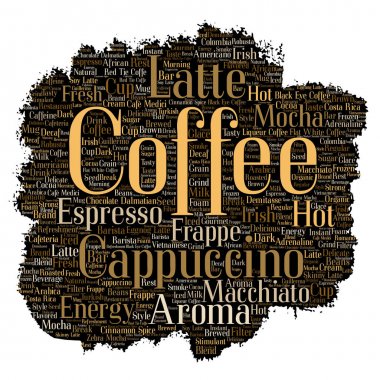 Kahve molası kelime bulutu