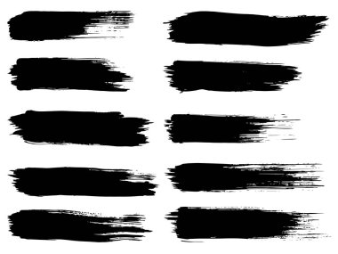 yaratıcı fırça konturu seti 