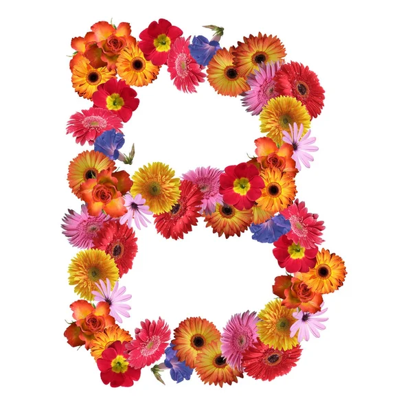 Çiçek yazı tipi tasarım