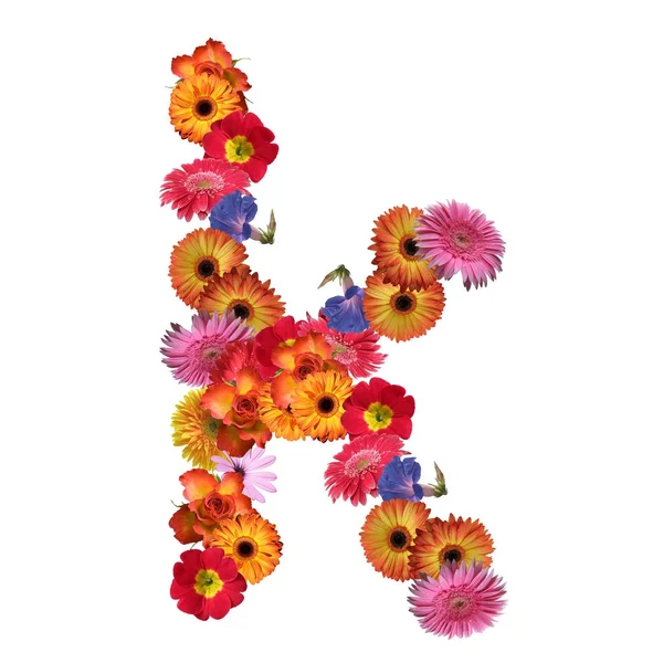 Çiçek yazı tipi tasarım