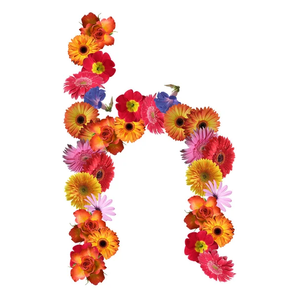 Çiçek yazı tipi tasarım