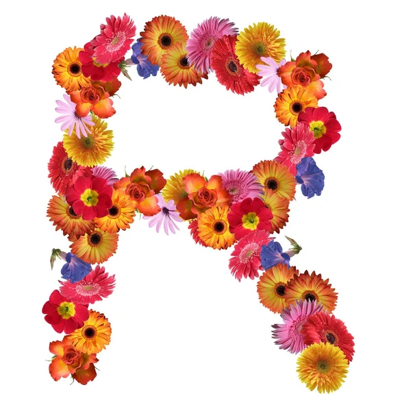 Çiçek yazı tipi tasarım