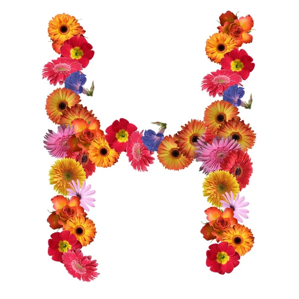 Çiçek yazı tipi tasarım